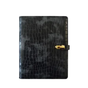 A5 Hardcover Journal Durable PU Leather Loose-Leaf Notebook